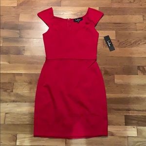 Lulu's Red Mini Dress